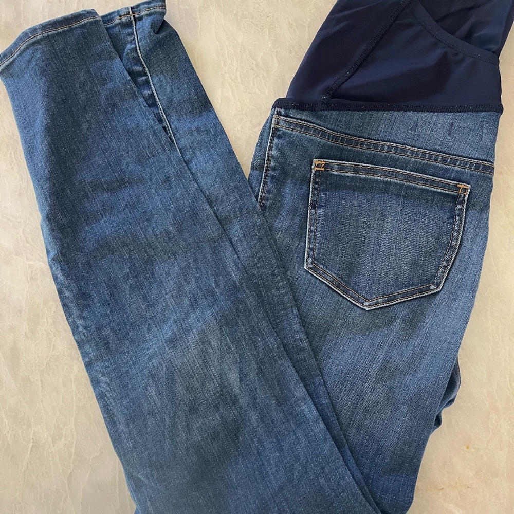 Madewell Maternity Over-the-Belly Skinny Jeans